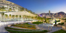 West Kowloon Station at dusk, Hong Kong