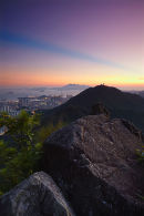 Sunset From Lion Rock