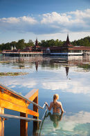 Thermal lake at Heviz