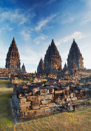 Prambanan temple, Java