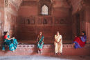 Women in Agra Fort