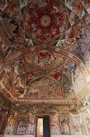 Ceiling murals in Bundi Palace, Bundi