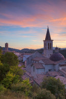 Cathedral at sunset, Spoleto, Umbria