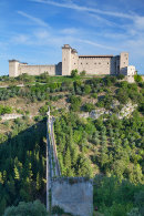 Rocca Albornoziana and Ponte delle Torri, Spoleto, Umbria