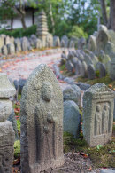 Holy stones at Gangoji Temple, Nara