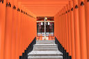Tori gates, Kobe, Japan