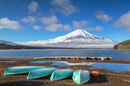 Mount Fuji and Lake Yamanaka, Japan