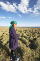 Nomadic Woman, Song-Kul, Kyrgyzstan