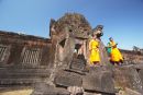 Monks, Wat Phu, Champasak