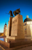 Statue In Cathedral Square