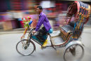 Rickshaw driver, Kathmandu