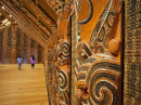 Maori ancestral hall in Auckland Museum, Auckland