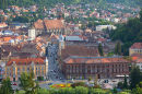 View of old town, Brasov