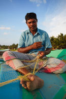 Fisherman, Negombo, Sri Lanka