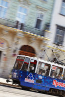 Blurred Tram, Lviv