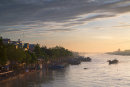 Ben Tre at dawn, Mekong Delta