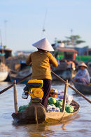 Floating market, Can Tho, Vietnam