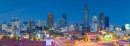 Ho Chi Minh City skyline at dusk, Vietnam