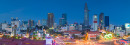 Ho Chi Minh City at dusk, Vietnam