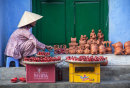 Woman selling souvenirs, Hoi An