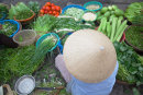 Vegetable vendor, Hoi An