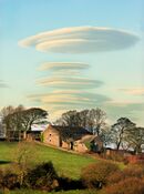 LENTICULAR CLOUDS NEAR CASTLE HILL