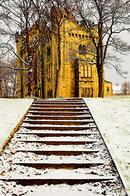 Hylton Castle in Winter