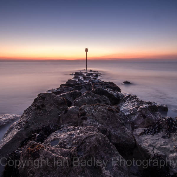 Hengistbury Head at dawn, Dorset, England