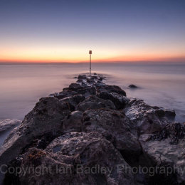 Hengistbury Head at dawn, Dorset, England