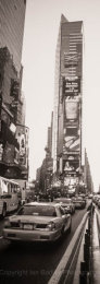 Taxi in Time Square, New York