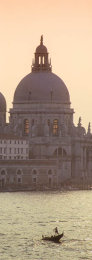 Gondola in teh Grande Canale, Venice, Italy