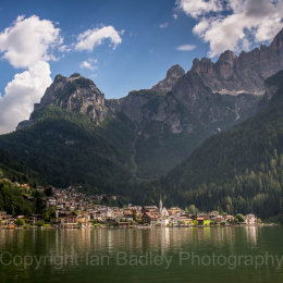 Lake view, Dolomites, Italy