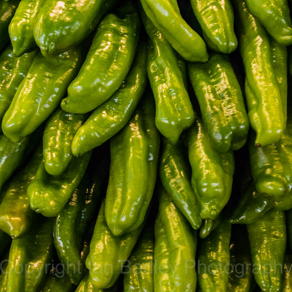 Green peppers