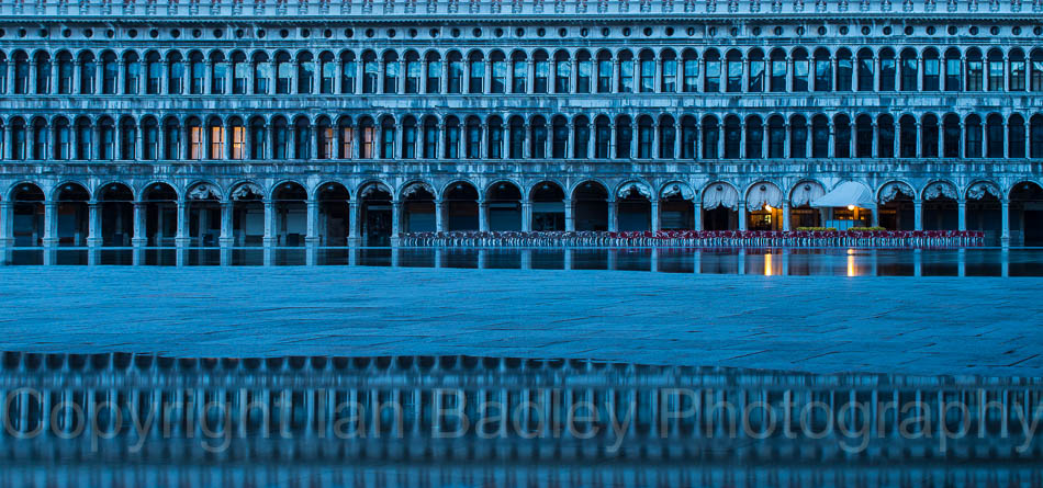 St Mark's square reflection, Venice, Italy