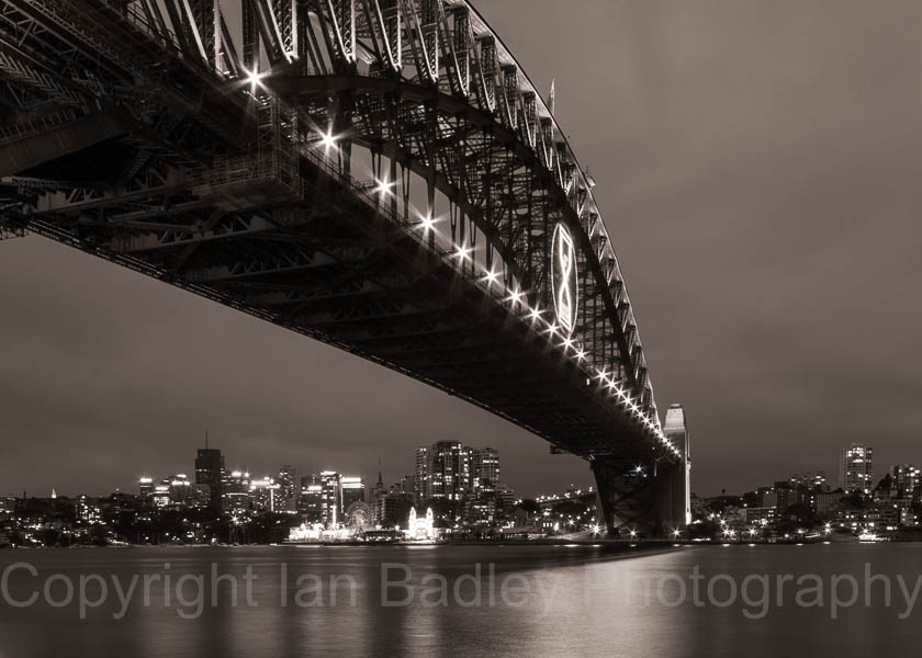 Australia, Sydney Harbour Bridge at Night