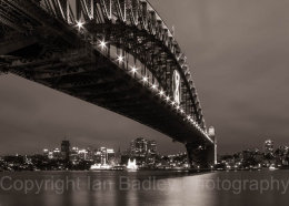 Australia, Sydney Harbour Bridge at Night
