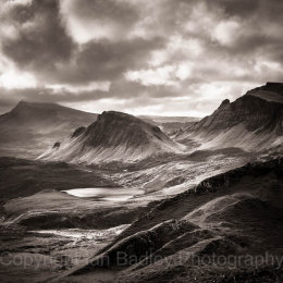 View over the Totternish Ridge, Isle of Skye, Scotland
