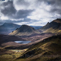 View over the Totternish Ridge, Isle of Skye, Scotland