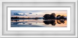 Hatchet Pond Reflections at Sunset