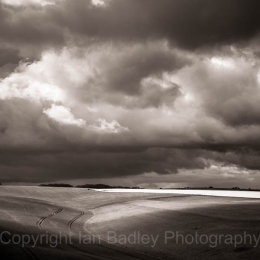 Storm clouds over the fields, Dorset, England