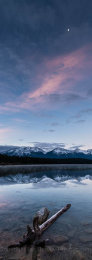 Canada, Jasper National Park, Twilight before dawn