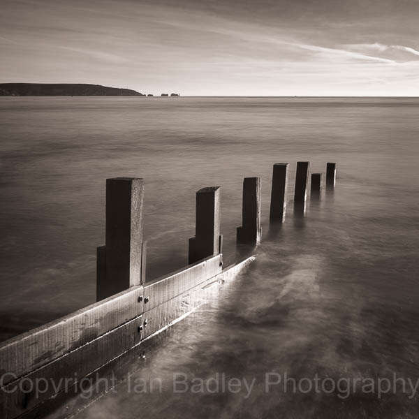 Isle of Wight, Hampshire, UK, Ethereal sea