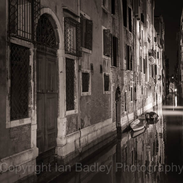 Italy, Venice, Still canal