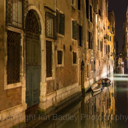 Italy, Venice, Still canal