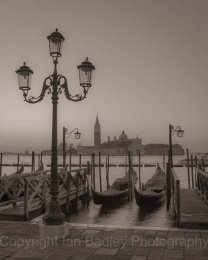 Italy, Venice, Dawn over San Georgio