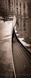 Italy, Venice, A gondala prowls