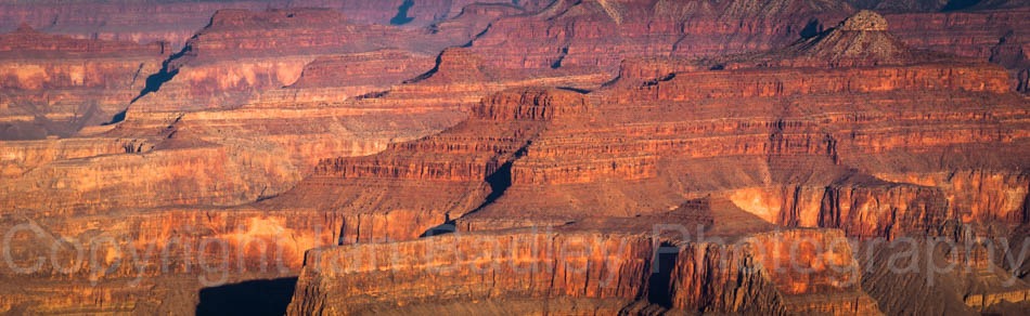 Sunset over the canyons of Grand Canyon National Park, Arizona, USA-2