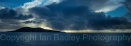 Storm clouds over the Minch sea, Hebrides, Scotland