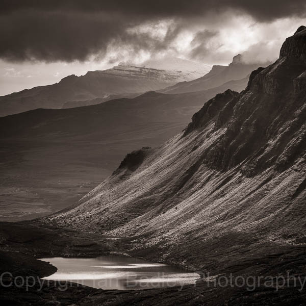 Scree slopes, Totternish, Isle of Skye, Scotland