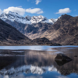 Cuillin View along Loch Coruisk, Isle of Skye, Scotland